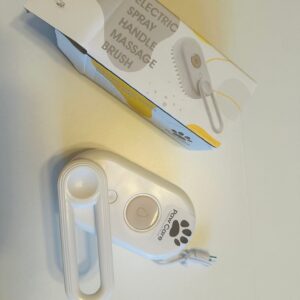 Electric Pet Hair Comb: Handheld Cat and Dog Grooming Brush with Steam